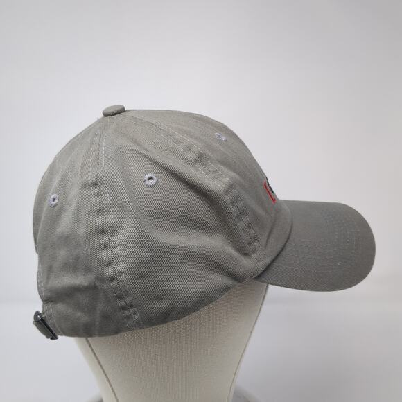 Captionique Slideback Baseball Cap Gray One Size Adjustable 6 Panel Top Level - Picture 5 of 9